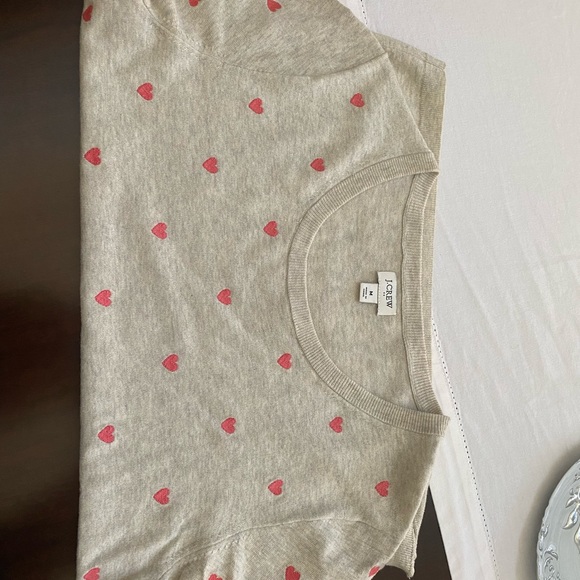 Jcrew Factory Embroidered Short Sleeve Sweater - Picture 3 of 5